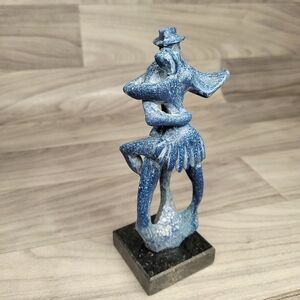 "La Boca" Buenos Aires Argentina Hugo Bianglino Resin Statue Tango Dance 7.25"